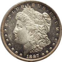 1887 Morgan Silver Dollar
