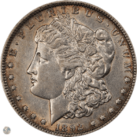 1892 S Morgan Silver Dollar