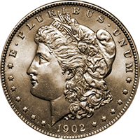 1902 S Morgan Silver Dollar