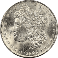 1904 Morgan Silver Dollar
