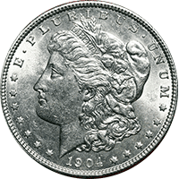 1904 S Morgan Silver Dollar