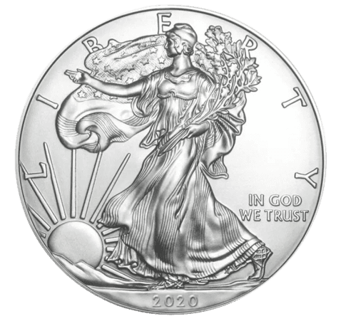 American Silver Eagle — MS70