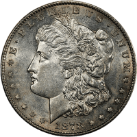 1878 CC Morgan Silver Dollar