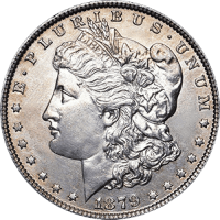 1879 O Morgan Silver Dollar