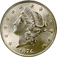 1894 Liberty Head Double Eagle