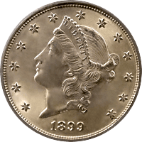 1899 S Liberty Head Double Eagle
