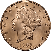1903 S Liberty Head Double Eagle
